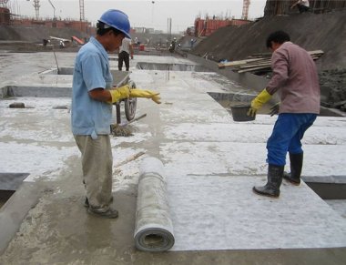 聚乙烯丙滌綸復合防水卷材